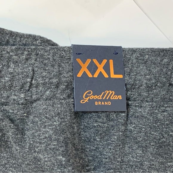 GOOD MAN BRAND Jetset Flex Pro Jersey Shorts in Charcoal Heather - Picture 6 of 11